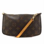 ルイヴィトン LOUIS VUITTON モノグラム ポシェットアクセソワール ショルダーバッグ 茶 ブラウン M51980 /AN31 ■OH レディース