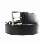 プラダ PRADA レザーベルト ハトメ 34/85 黒 ブラック 1CC537 /AN6 ■OH レディース