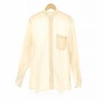 インディビジュアライズドシャツ INDIVIDUALIZED SHIRTS オックスフォード シャツ BD ボタンダウン バンドカラー 15 白系 /OR メンズ