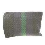  Bottega Veneta BOTTEGA VENETA сетка клатч ручная сумочка кожа зеленый зеленый /BB #OH мужской 