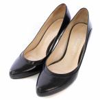  Ginza Kanematsu GINZA Kanematsu туфли-лодочки раунд tu кожа 22.5cm D чёрный /TK женский 