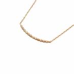 アガット agete ダイヤモンドネックレス ペンダント K10 0.06ct イエローゴールド /KH レディース