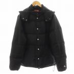  Supreme SUPREME 09FW Puffy Jacket с хлопком жакет капот нейлон внешний M чёрный черный /AN35 мужской 