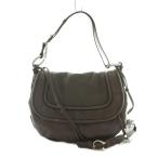 ショッピングビアジア フランチェスコビアジア FRANCESCO BIASIA ショルダーバッグ ハンド 2WAY レザー ブラウン /AQ ■OS レディース