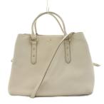 ケイトスペード KATE SPADE ハンドバッグ ショルダーバッグ 2way レザー ベージュ /AN96 レディース