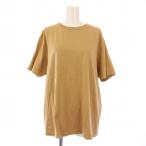 ミューズ ドゥーズィエム クラス MUSE de Deuxieme Classe 24SS Mme.CREW クルーTシャツ カットソー 半袖 ストレッチ 無地 F 茶