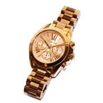 ショッピングマイケルコース マイケルコース MICHAEL KORS 腕時計 クオーツ クロノグラフ ローズゴールドカラー 251304 /KH レディース