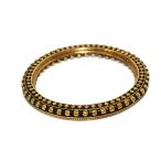  солнечный rolan Париж SAINT LAURENT PARIS браслет браслет общий рисунок Gold цвет черный /KH #OH мужской женский 