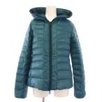 ショッピングデュベティカ デュベティカ DUVETICA ダウンジャケット ナイロン アウター ショート丈 ジップアップ 40 青 ブルー /BB レディース