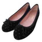 pli чай ba Rely naPretty Ballerinas MARILYN gemini балетки туфли-лодочки Flat точка рисунок 35.5 чёрный /BM женский 