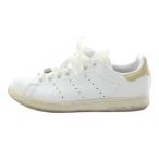 ショッピングスタンスミス アディダスオリジナルス STAN SMITH スタンスミス スニーカー ローカット レザー US6 23.5cm 白 ホワイト ゴールドカラー EG1120