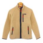 ショッピングパタゴニア パタゴニア Patagonia Retro Pile Jkt レトロパイルジャケット スタンドカラー アウター ジップアップ ストレッチ ロゴ べージュ 65411