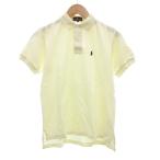  Ralph Lauren RALPH LAUREN рубашка-поло короткий рукав олень. .po колено вышивка M кремовый цвет желтый желтый /JS мужской 