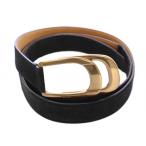  Gucci GUCCI кольцо ремень замша чёрный черный 1192-1305 /BB #OH мужской 