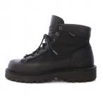 ショッピングダナー ダナー ダナーフィールド GORE-TEX ショートブーツ レースアップ 厚底 タンクソール レザー US5.5 22.5cm 黒 ブラック D121004