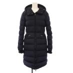 モンクレール MONCLER BETULONG GIUBBOTTO ダウンコート アウター フーディ ロング 1 ネイビー E20934936505 /KH レディース