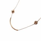 アンテプリマ ANTEPRIMA ネックレス ペンダント ビジュー パール ピンクゴールドカラー /KH レディース