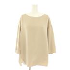 ミューズ ドゥーズィエム クラス 17AW トリアゼジョーゼットドロッププルオーバー ブラウス 七分袖 ベージュ 17051500403130 レディース