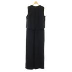 ドメル DOMELLE ウール素材ジャンプスーツ オールインワン ノースリーブ 2 黒 ブラック A3133FA 016 /YT レディース