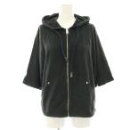  дизель DIESEL Parker тренировочный Zip выше 7 минут рукав лен linen. задний дизайн S чёрный черный A62226170 /HN