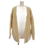 トゥデイフル TODAYFUL Hand Knit Cardigan ハンドニット カーディガン 長袖 38 白 11720505 /YM レディース