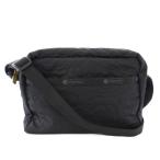 レスポートサック LesportSAC パフィーブロッサムズ ショルダーバッグ ナイロン 黒 /TK レディース