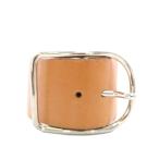  Hermes HERMES Margiela период etoli vi e-ru браслет браслет кожа *U.4 печать чай Brown /YT #OH женский 