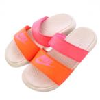 ショッピングナイキ ベナッシ ナイキ NIKE BENASSI DUO ULTRA SLIDE ベナッシデュオウルトラスライド サンダル 25cm 白 ホワイト ピンク オレンジ /BB レディース
