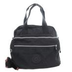キプリング KIPLING ハンドバッグ トート 肩掛け チャーム付き ロゴ ナイロン 黒 ブラック K13118-900 /GV レディース