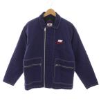 未使用品 シュプリーム SUPREME ナイキ NIKE 18FW Double Zip Work Jacket ダブルジップワークジャケット 中綿 アウター S 紺 AR5566-410