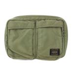  Porter PORTER Yoshida bag язык машина органайзер покрытие складывающийся пополам раунд застежка-молния one цвет Logo хаки /BB мужской 