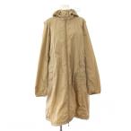 モンクレール MONCLER YASMINE GIUBBOTTO ナイロンフーデッドコート アウター ロング丈 ジップアップ フード 4 ベージュ 210934914605