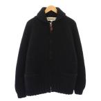 ショッピングカウチン スロープスロウ Slopeslow カウチンニット カーディガン 長袖 L 黒 1243007 /KH メンズ
