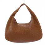 ショッピングボッテガ ボッテガヴェネタ BOTTEGA VENETA イントレチャート レザー ホーボーバッグ ハンドバッグ ブラウン 115653 /KH ■OH レディース