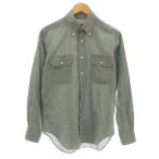 ショッピングINDIVIDUALIZED インディビジュアライズドシャツ INDIVIDUALIZED SHIRTS ボタンダウンシャツ カジュアルシャツ 長袖 コットン グレー /KU メンズ