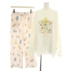  Gelato Pique Улица Сезам 24AW салон одежда long T длинный рукав M-L брюки F белый розовый PWCP245218 PUCT245222 мужской женский 