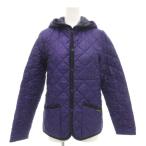 ショッピングラベンハム ラベンハム LAVENHAM キルティングジャケット 中綿 36 紫 パープル フード /AE レディース