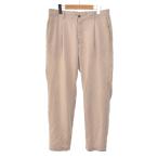  зеленый этикетка сирень расческа ng United Arrows полиэстер tsu il широкий служебная программа брюки слаксы L 3214-199-3517