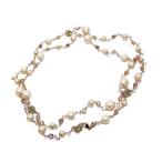 ショッピングアンテプリマ アンテプリマ ANTEPRIMA ネックレス ビーズ ベージュ 白 /KH レディース