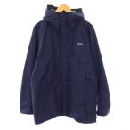 パタゴニア Patagonia STORM JACKET ストームジャケット ナイロン アウター フード ロゴ M 紺 ネイビー /BB メンズ