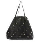 ショッピングスタッズ ジミーチュウ JIMMY CHOO サシャ スタースタッズ トートバッグ レザー 黒 ブラック /KU ■OH レディース