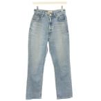 ヤヌーク YANUK ストレート ルイーズ LOUISE デニムパンツ ジーンズ ジップフライ 25 水色 ライトブルー 57134211 /YT レディース
