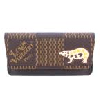 ショッピングダミエ ルイヴィトン NIGO メガネケース 眼鏡ケース ダミエ ジャイアント エテュイ リュネット ウッディ コンパクト ロゴ 茶 ブラウン 黒