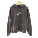  Париж баскетбол 24AW PEDIFICE специальный заказ woshudof- глубокий ru over Parker тренировочный длинный рукав стрейч Logo M серый 