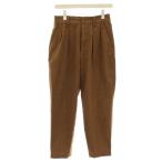 pa желтохвост k Tokyo PUBLIC TOKYOlinen Like конические брюки слаксы tuck брюки 1 чай Brown 