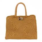 サルヴァトーレフェラガモ Salvatore Ferragamo STUDIO BAG スタジオバッグ カゴバッグ トートバッグ ハンドバッグ ベージュ