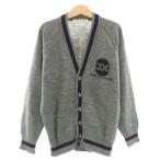 ショッピングギャルソン コムデギャルソン チャーリー・カーク Charlie Kirk AD2012 ニットカーディガン 長袖 ロゴプリント S グレー IJ-N003 メンズ レディース