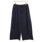 ショッピングジョンブル ジョンブル JOHNBULL イージー ワイド パンツ M インディゴブルー 紺 AP413 61-0035 /YM レディース