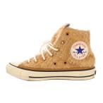 コンバース CONVERSE ダッフィー 10周年記念モデル ALL STAR オールスター ハイカットスニーカー シューズ ロゴ US4.5 23.5cm ベージュ