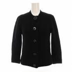 マークジェイコブス MARC JACOBS カーディガン ニット ビジューボタン 長袖 ウール XS 黒 ブラック K51585860 /YM レディース